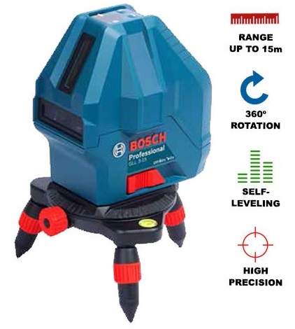 Máy laser 5 tia (4V-1H)